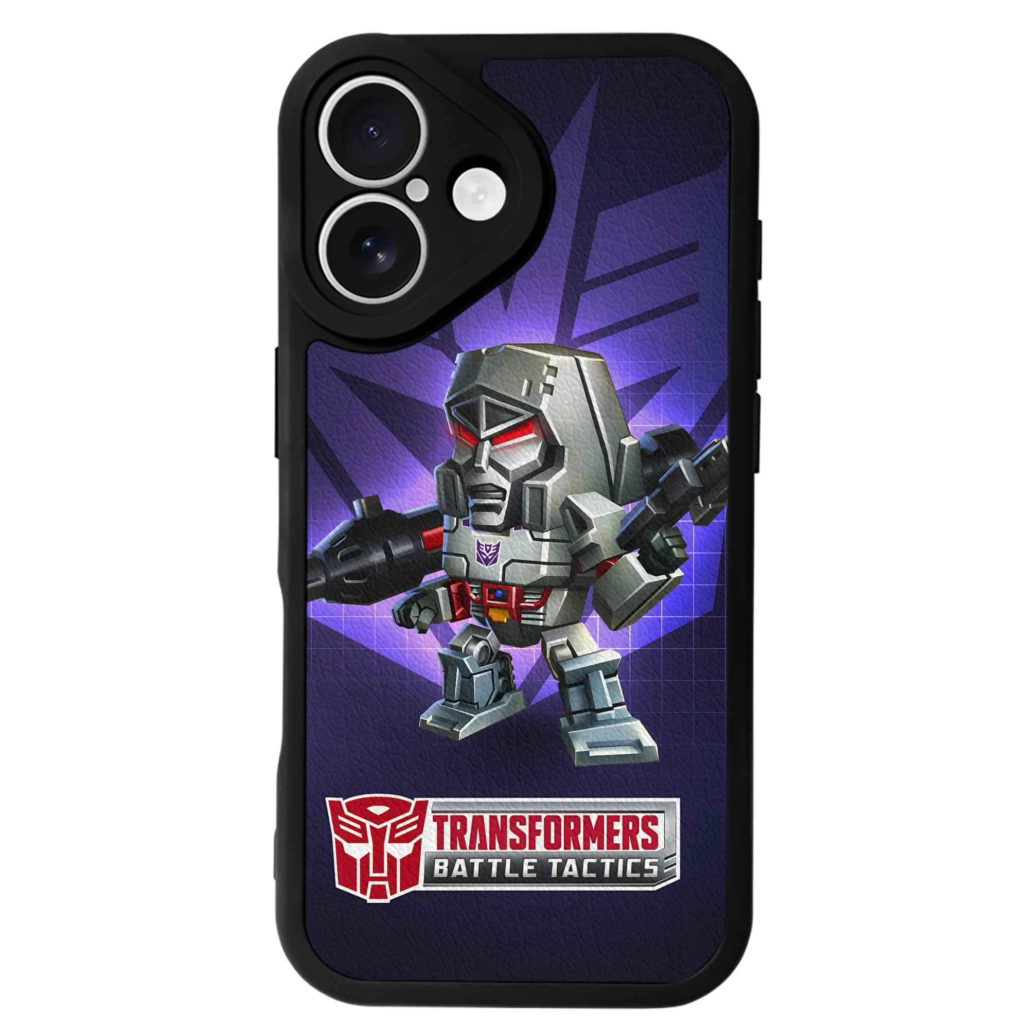 （画像用） Transformers トランスフォーマー 【iPhone 16シリーズ対応】シリコンスマホケース（レザー調） 材質：シリコン